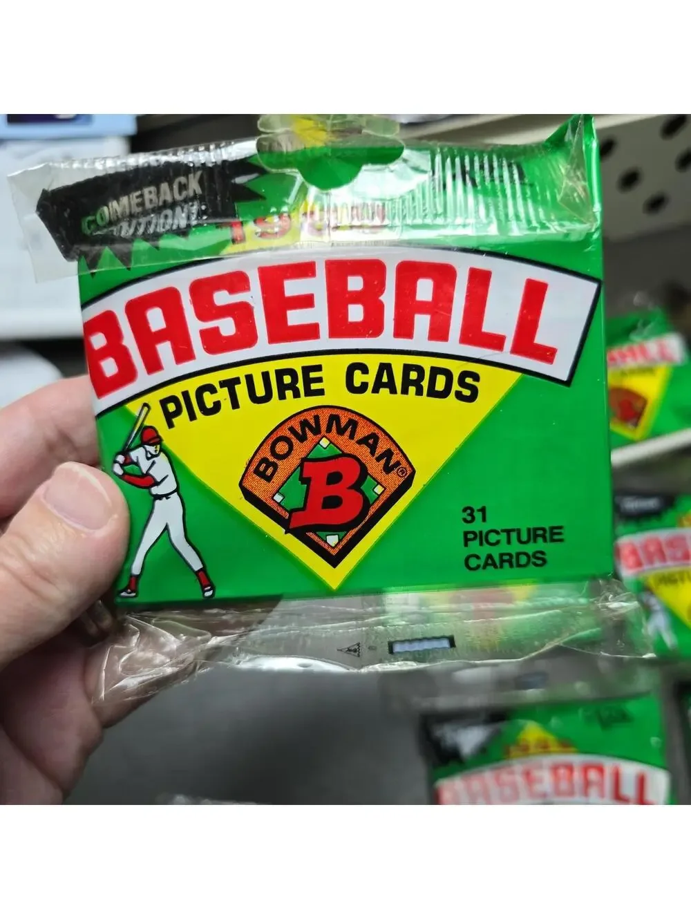 1989 Bowman Baseball Wax Pack Lot (10) Unopened Sealed